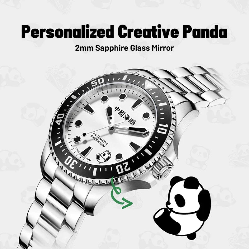 Seagull Rolling Panda 100M Diving Mechanical Ocean Series 816.17.1066