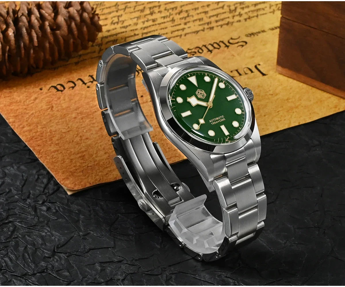 San Martin Automatic 10Bar Vintage Explore Climbing Series 36mm