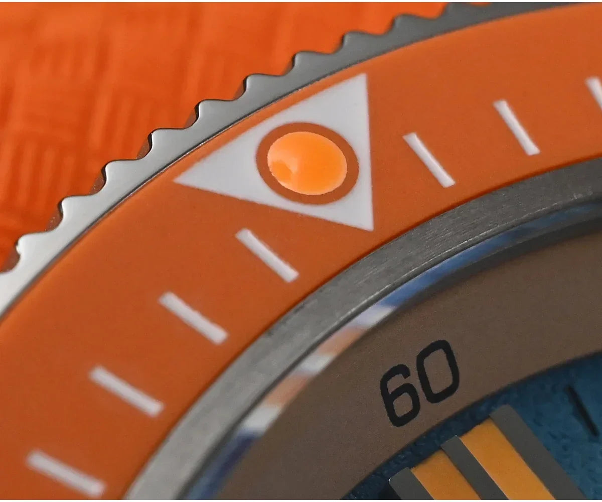 San Martin Automatic 200m Original Design Sapphire Luminous 40mm