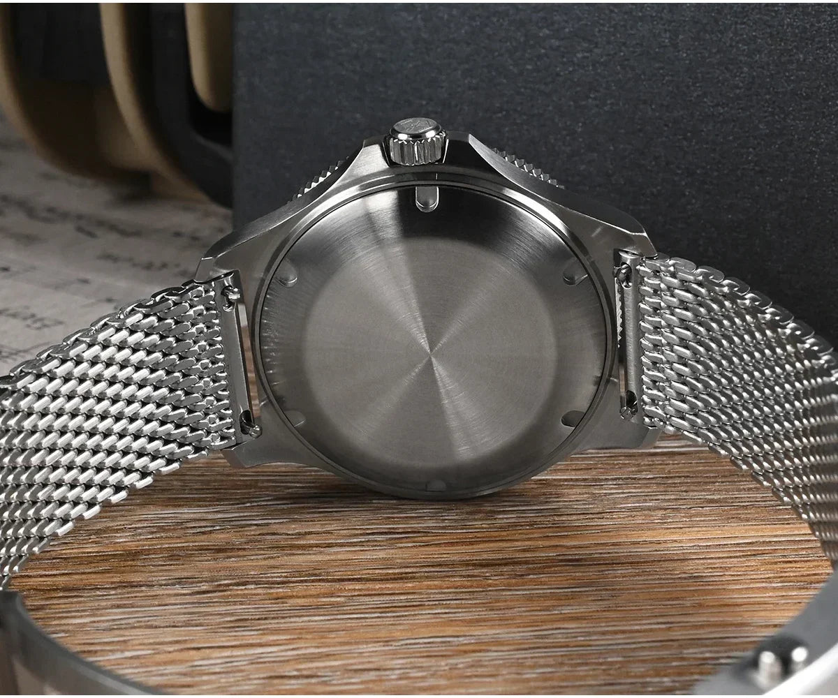 San Martin Automatic 200m Original Design Sapphire Luminous 40mm