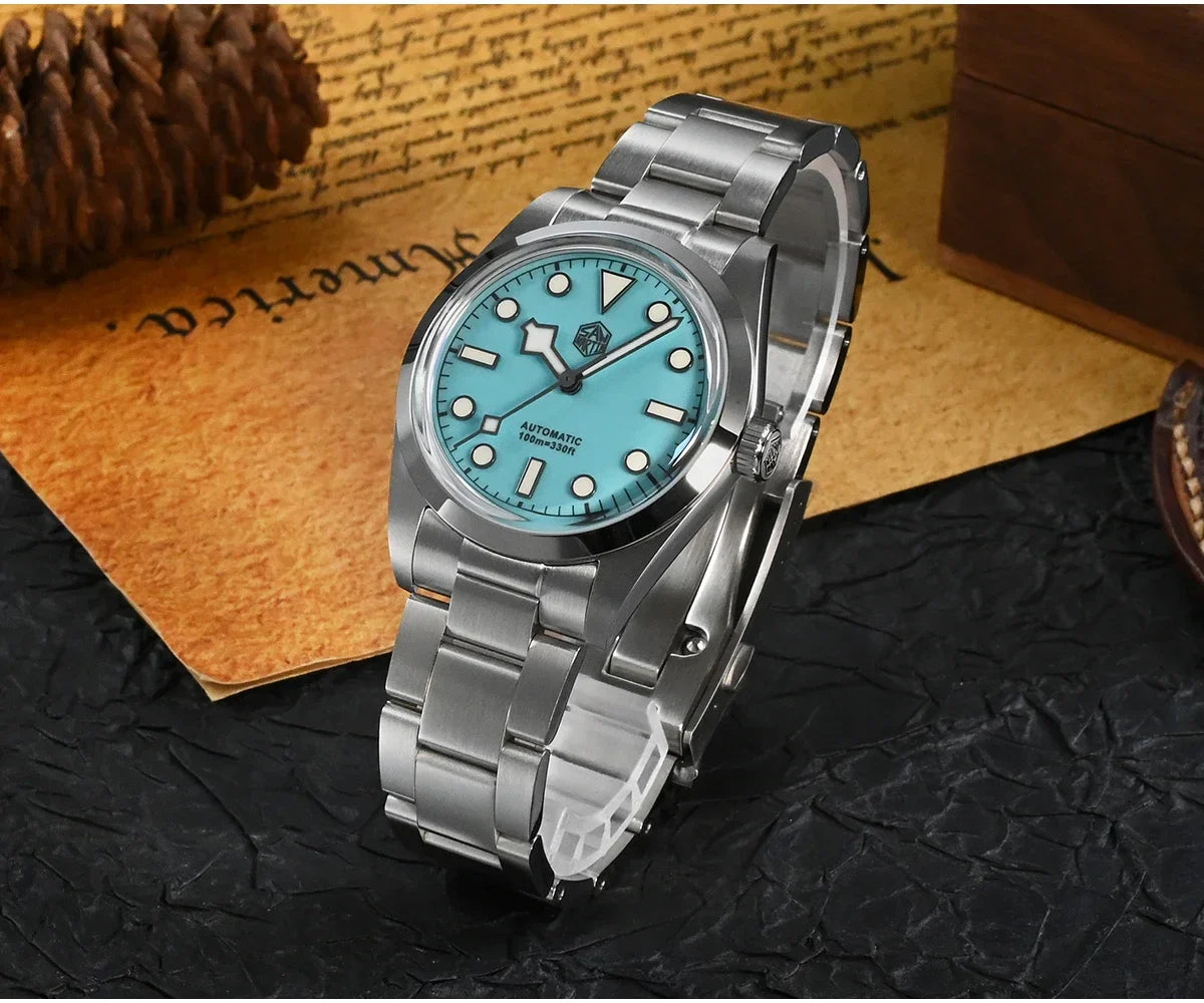 San Martin Automatic 10Bar Vintage Explore Climbing Series 36mm