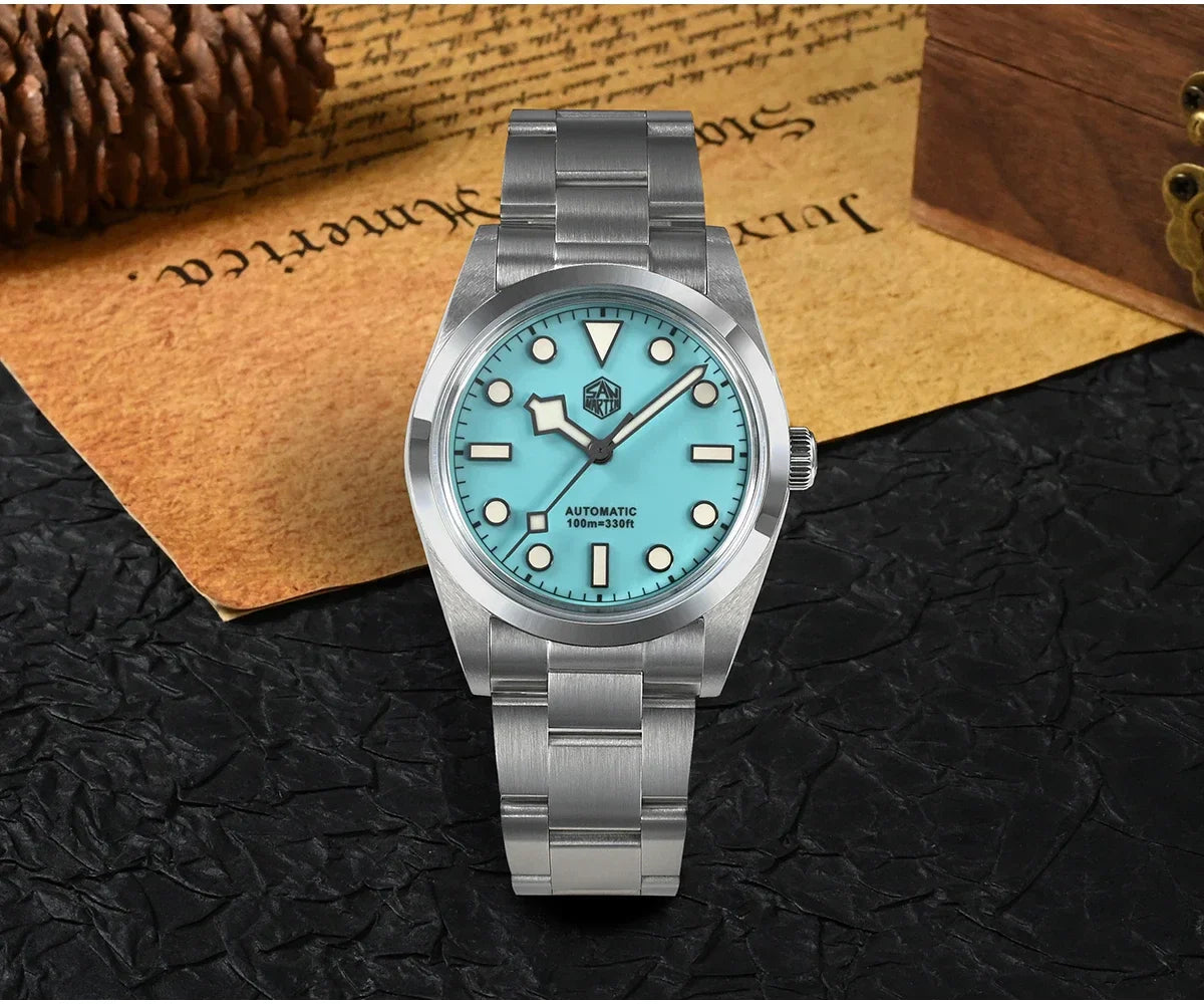 San Martin Automatic 10Bar Vintage Explore Climbing Series 36mm