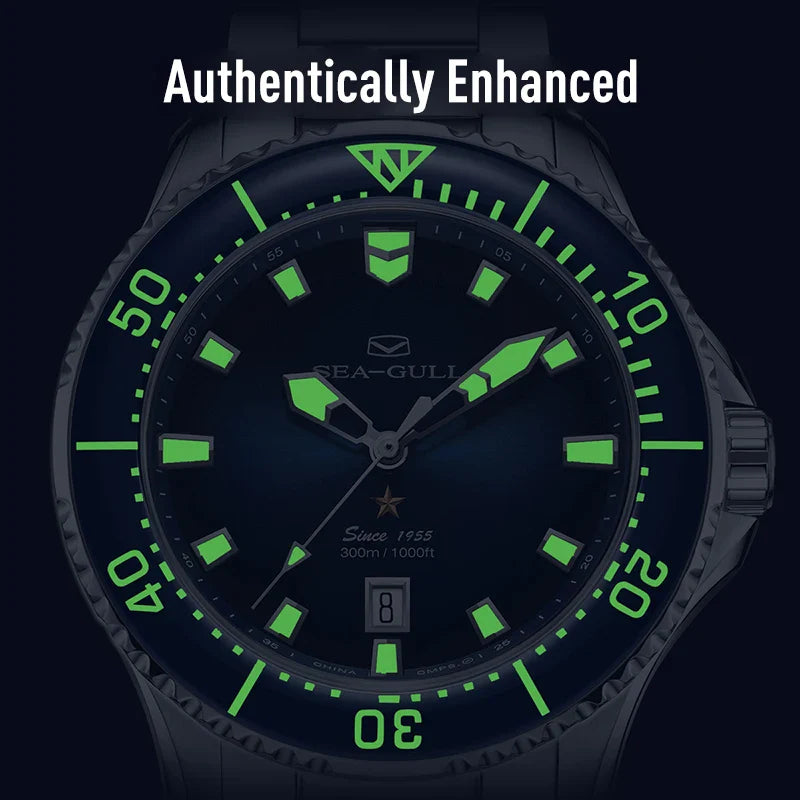 Seagull 300M Crystal Ocean Series 1210