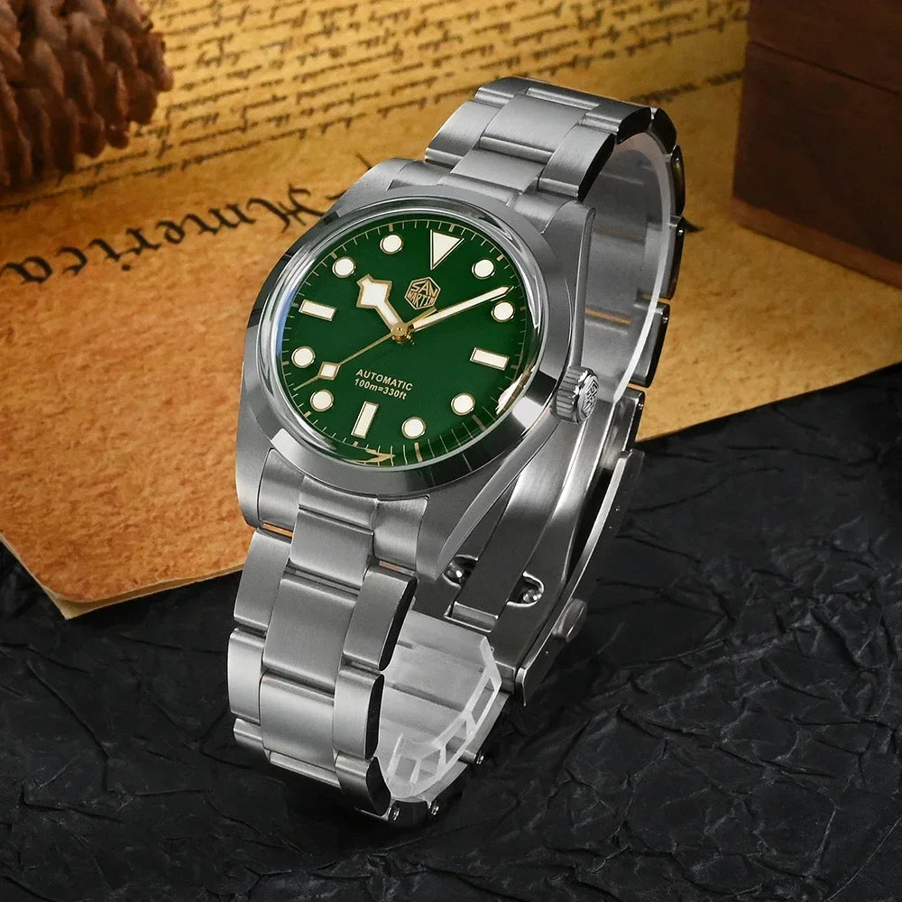 San Martin Automatic 10Bar Vintage Explore Climbing Series 36mm