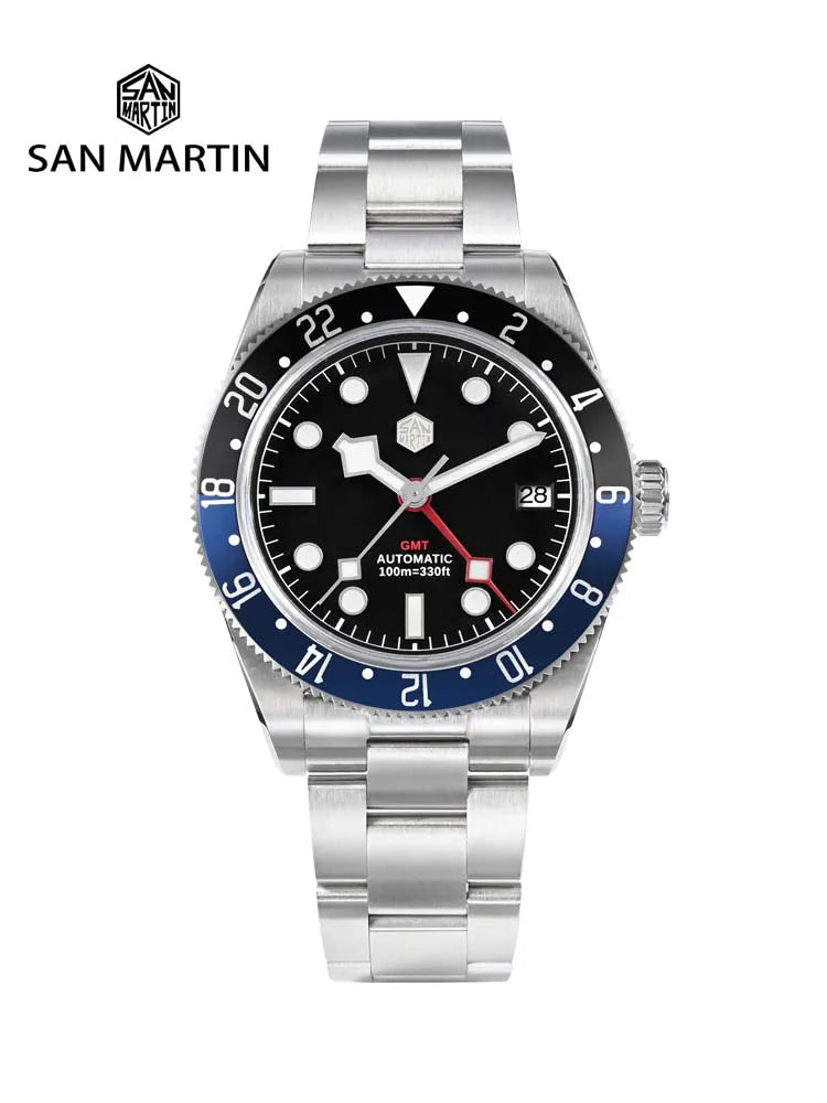 ساعة سان مارتن 39 مم SN0109 Reloj 100M