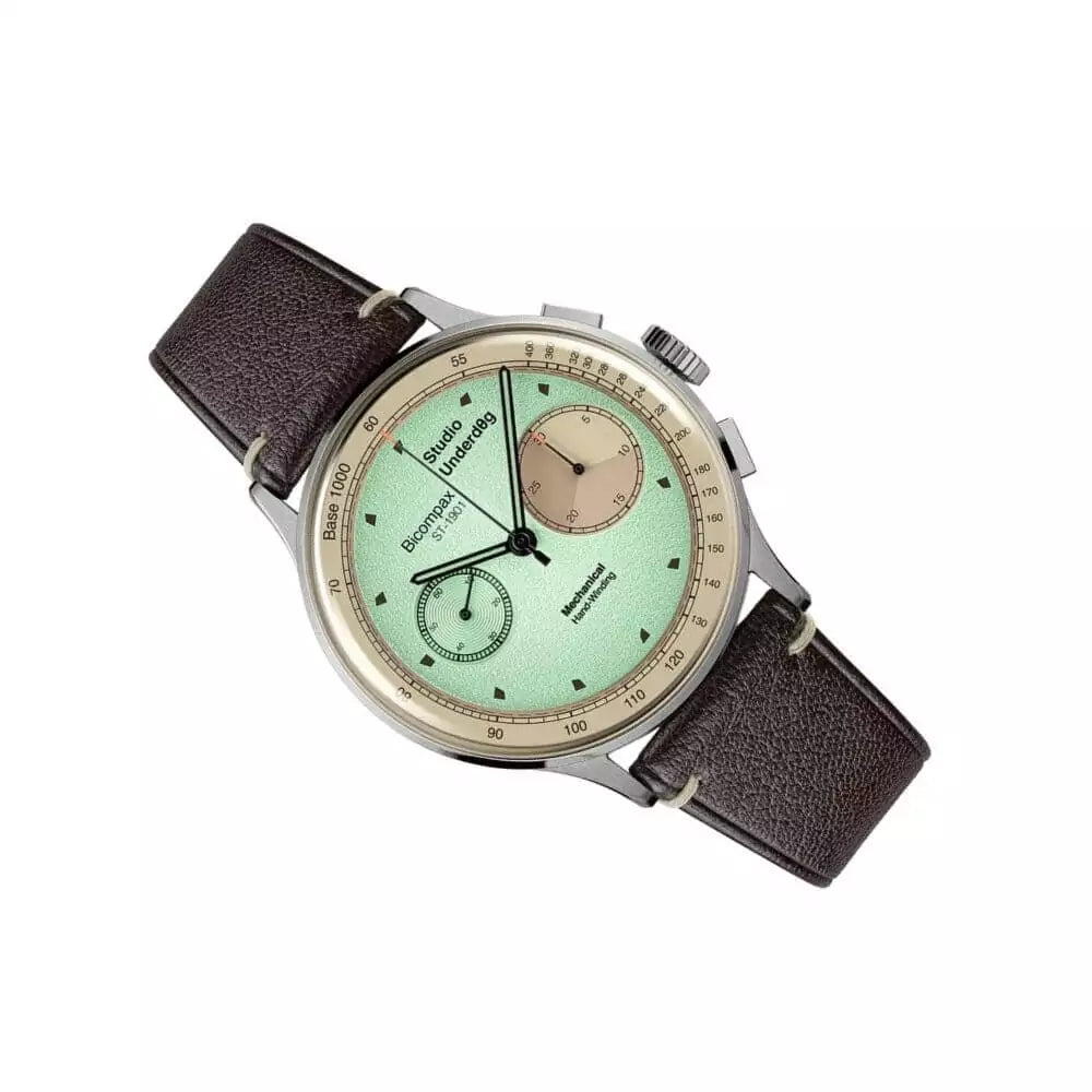 Studio Underd0g 01MCBR Mint Choc Chip Gen2 BiCompax ST-1901 38.5mm