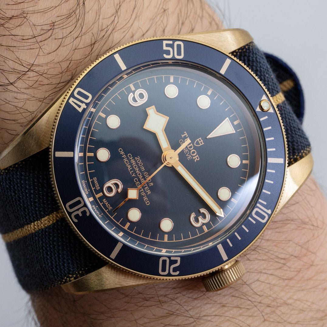 Tudor Heritage Black Bay 79250BB-0001 Automatic Bronze Blue Bucherer