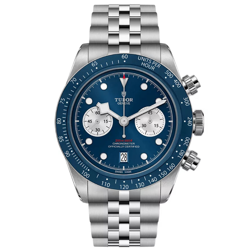 ساعة TUDOR Black Bay Chrono M79360B-0002 جديدة تمامًا لعام 2025