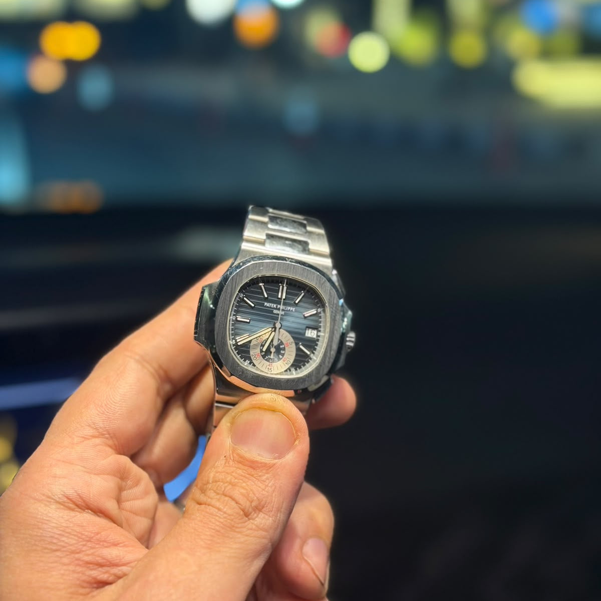 Patek Philippe Nautilus Flyback Chronograph Ref. 5980/1A – Pre-Owned. Patek Philippe
