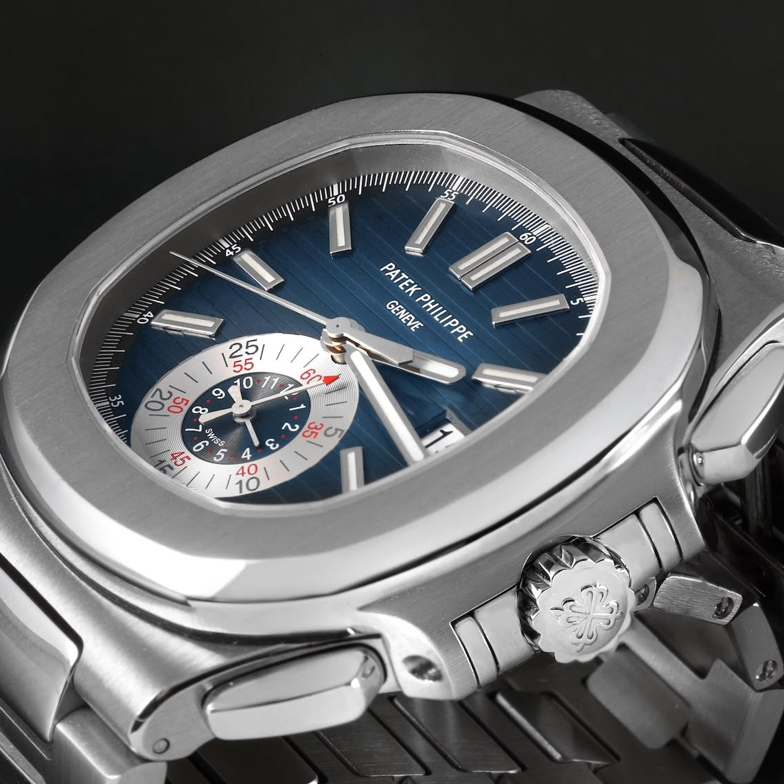 Patek Philippe Nautilus Flyback Chronograph Ref. 5980/1A – Pre-Owned. Patek Philippe