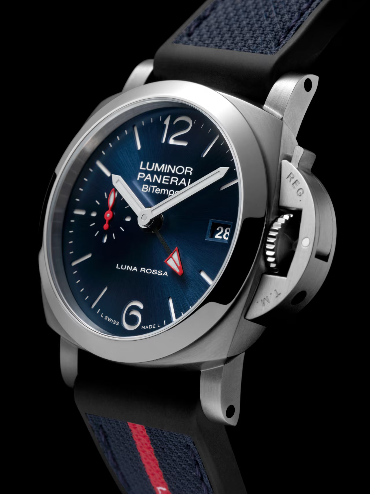 Luminor Luna Rossa GMT 40mm, Steel PAM01404 Panerai