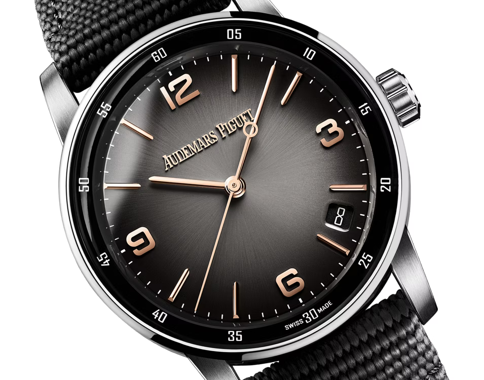 Audemars Piguet 11.59 15210CR.OO.A002KB.01 Automatic` White Gold Grey Dial