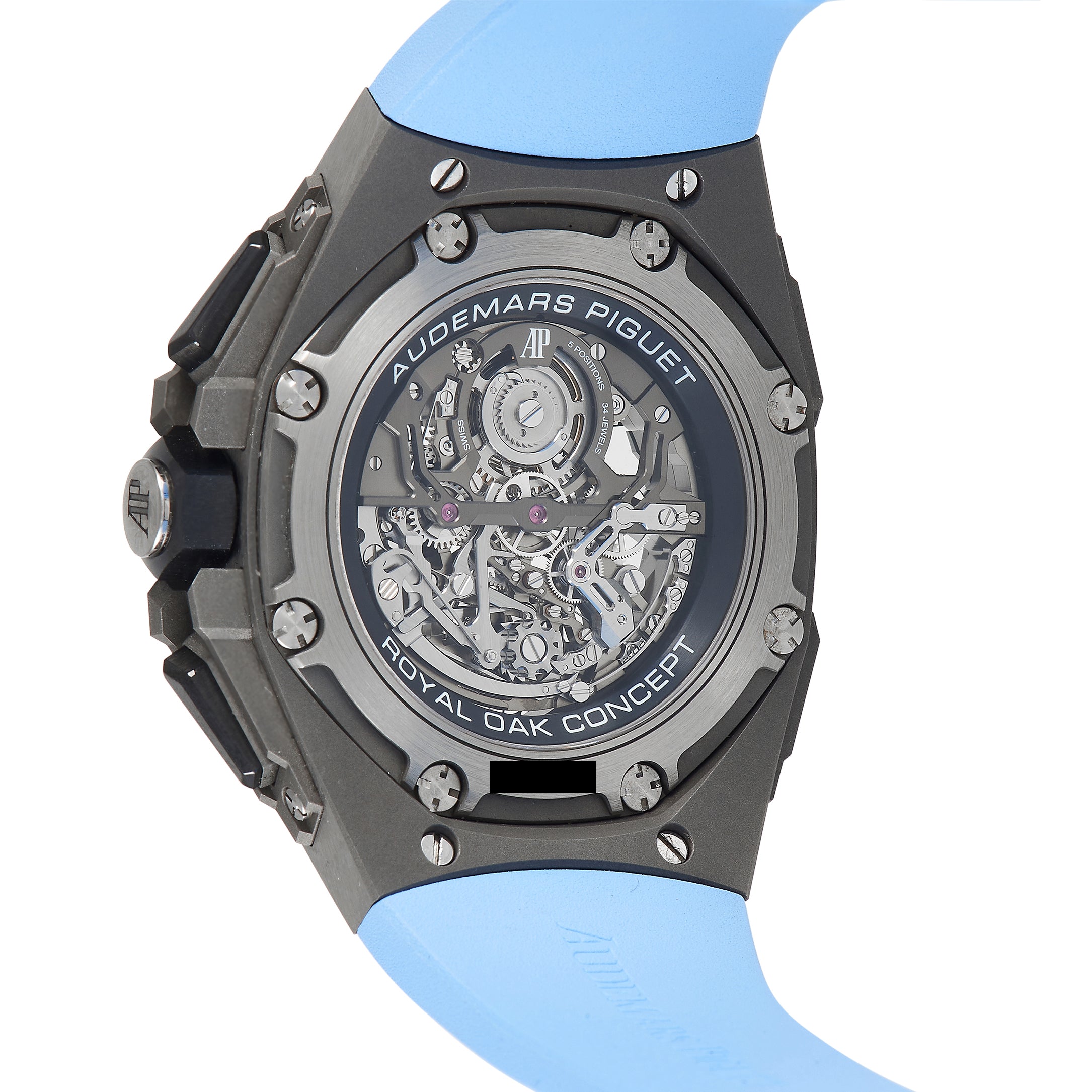 Audemars Piguet Royal Oak Concept Tourbillon 26587TI.OO.D031CA.01 Titanium 44mm Skeletonized Dial Men’s Watch