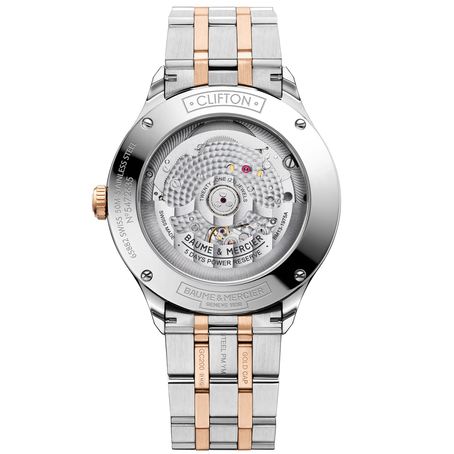 BAUME & MERCIER CLIFTON M0A10458 AUTOMATIC 40 MM