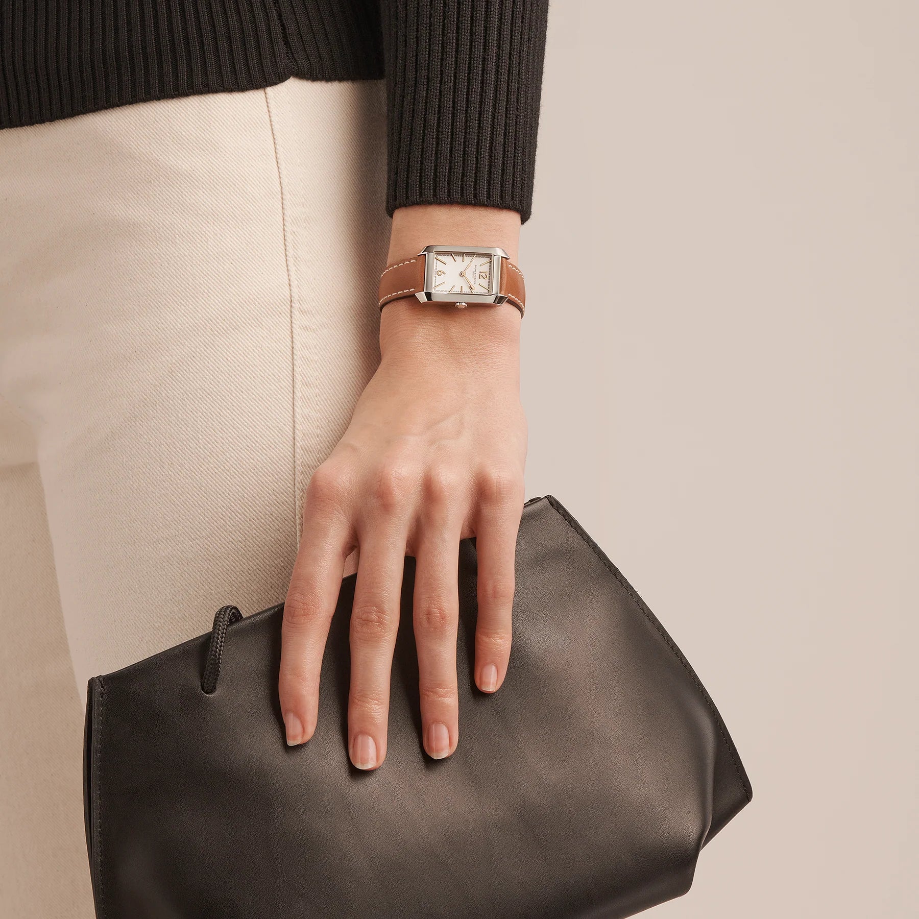 BAUME & MERCIER HAMPTON M0A10472 QUARTZ SMALL