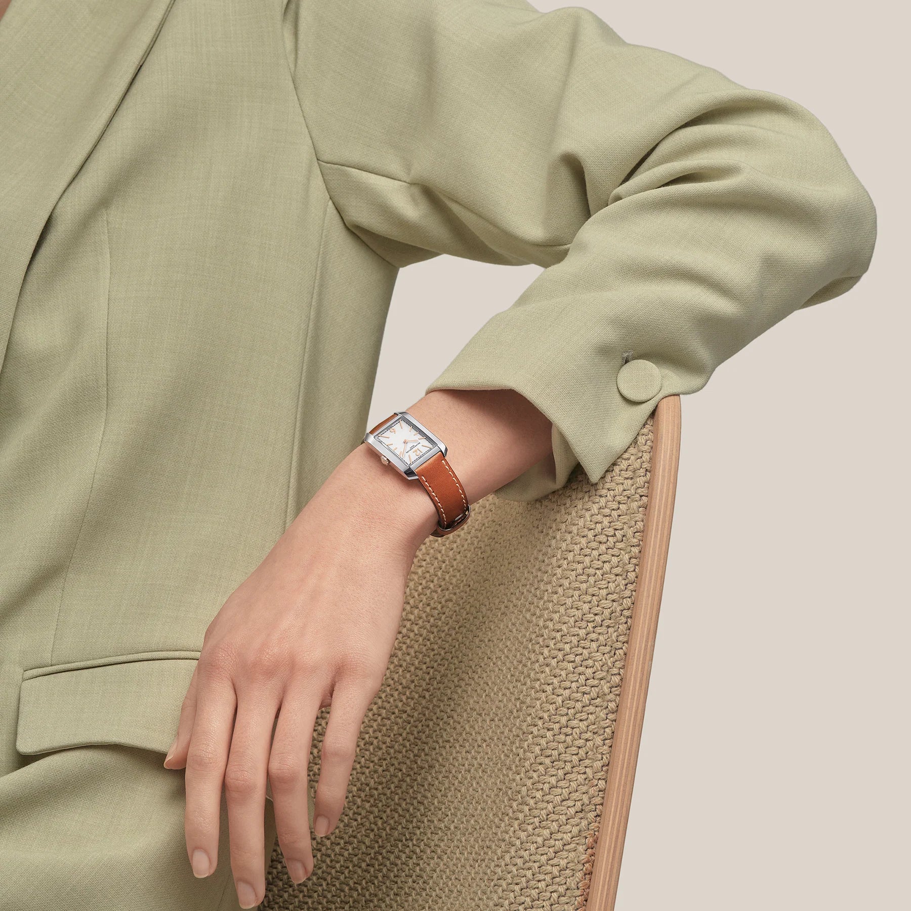 BAUME & MERCIER HAMPTON M0A10472 QUARTZ SMALL