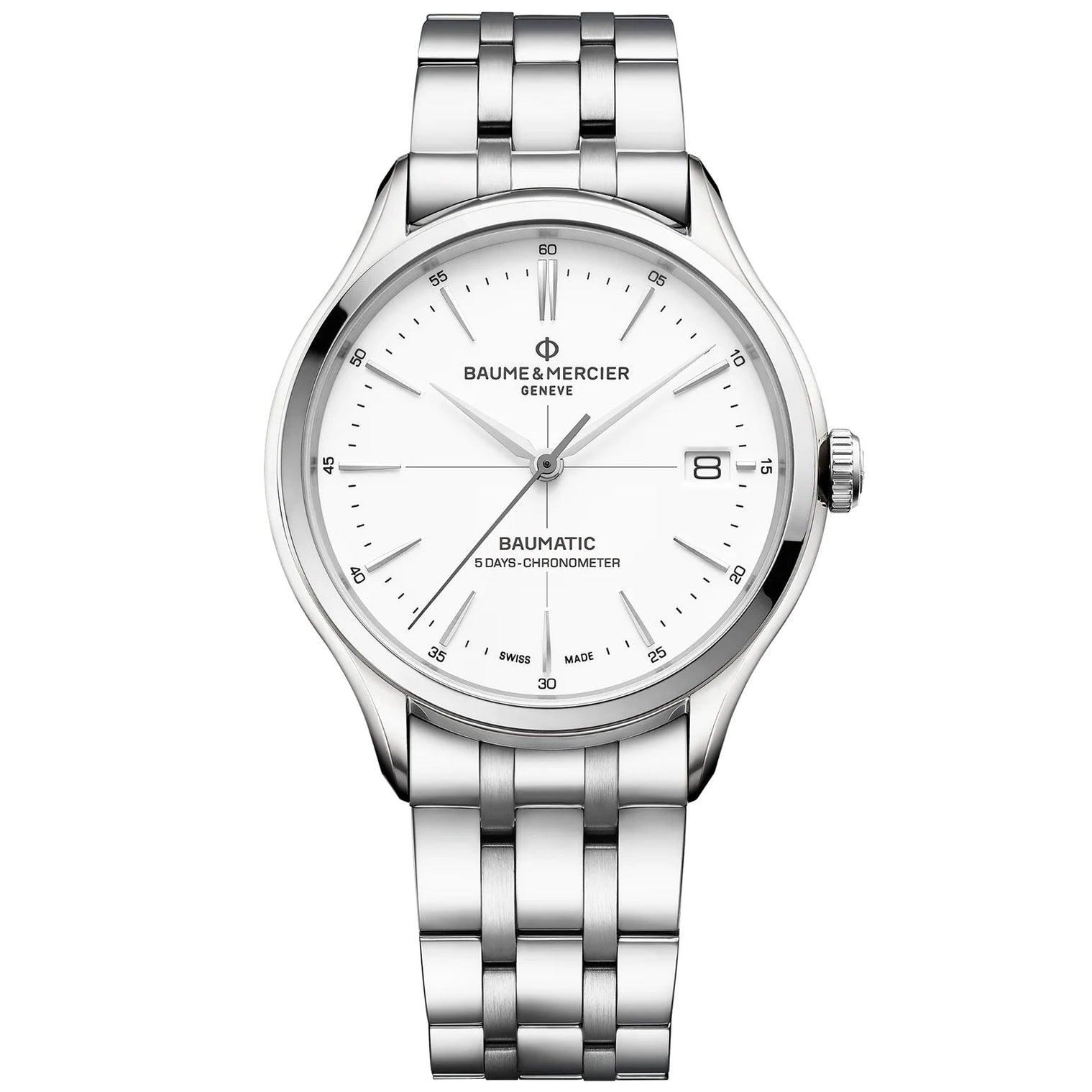 BAUME & MERCIER CLIFTON BAUMATIC M0A10505 أوتوماتيكية 40 ملم