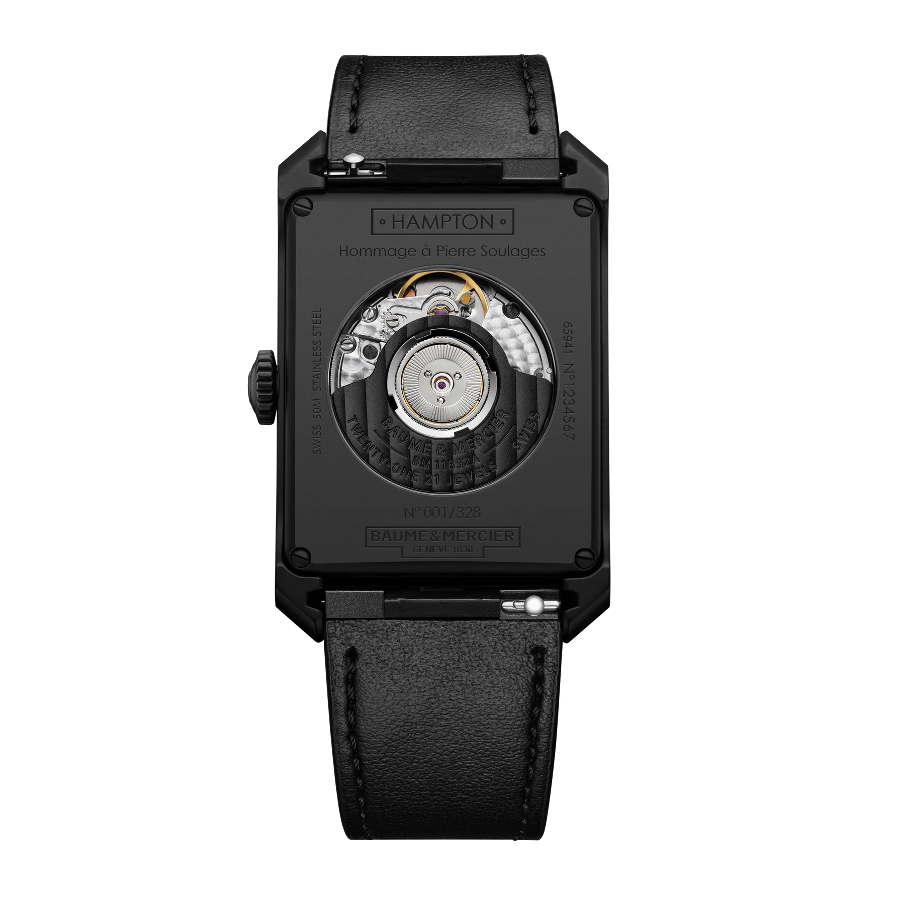 BAUME & MERCIER HAMPTON M0A10741 AUTOMATIC LARGE