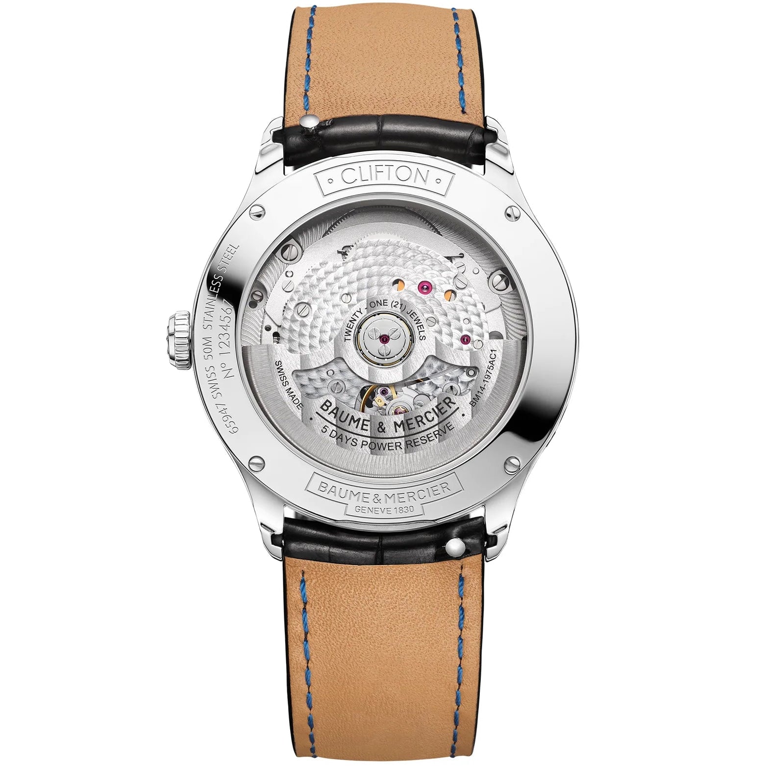 BAUME & MERCIER CLIFTON M0A10758 AUTOMATIC 39 MM