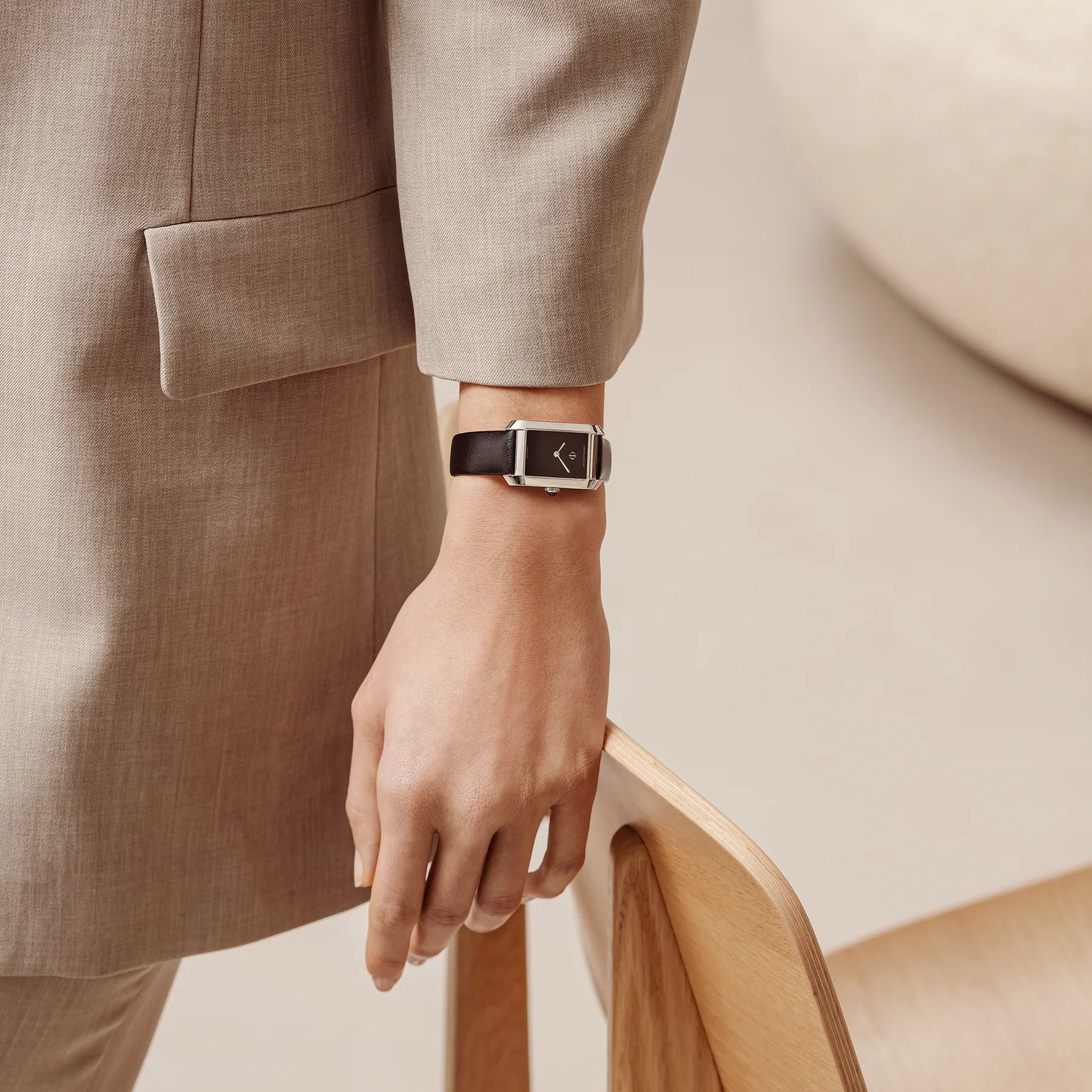 BAUME & MERCIER HAMPTON M0A10760 QUARTZ SMALL