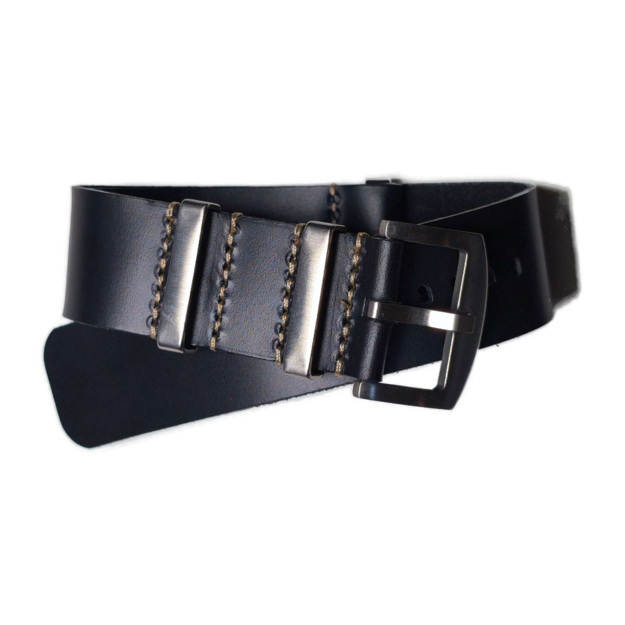 Hightone Leather Black Band