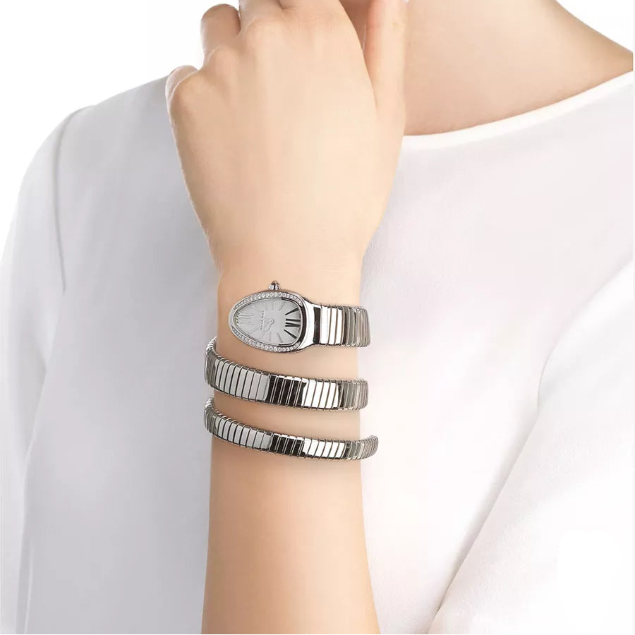 Bvlgari Serpenti Tubogas Ladies Watch Ref. Sp35C6Sds.2T