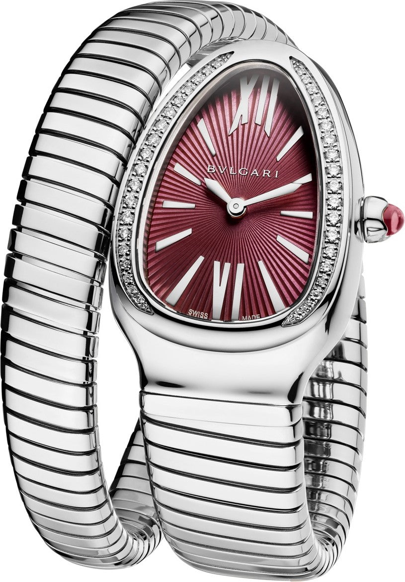 Bvlgari Serpenti Stainless Steel 35Mm Ladies Watch