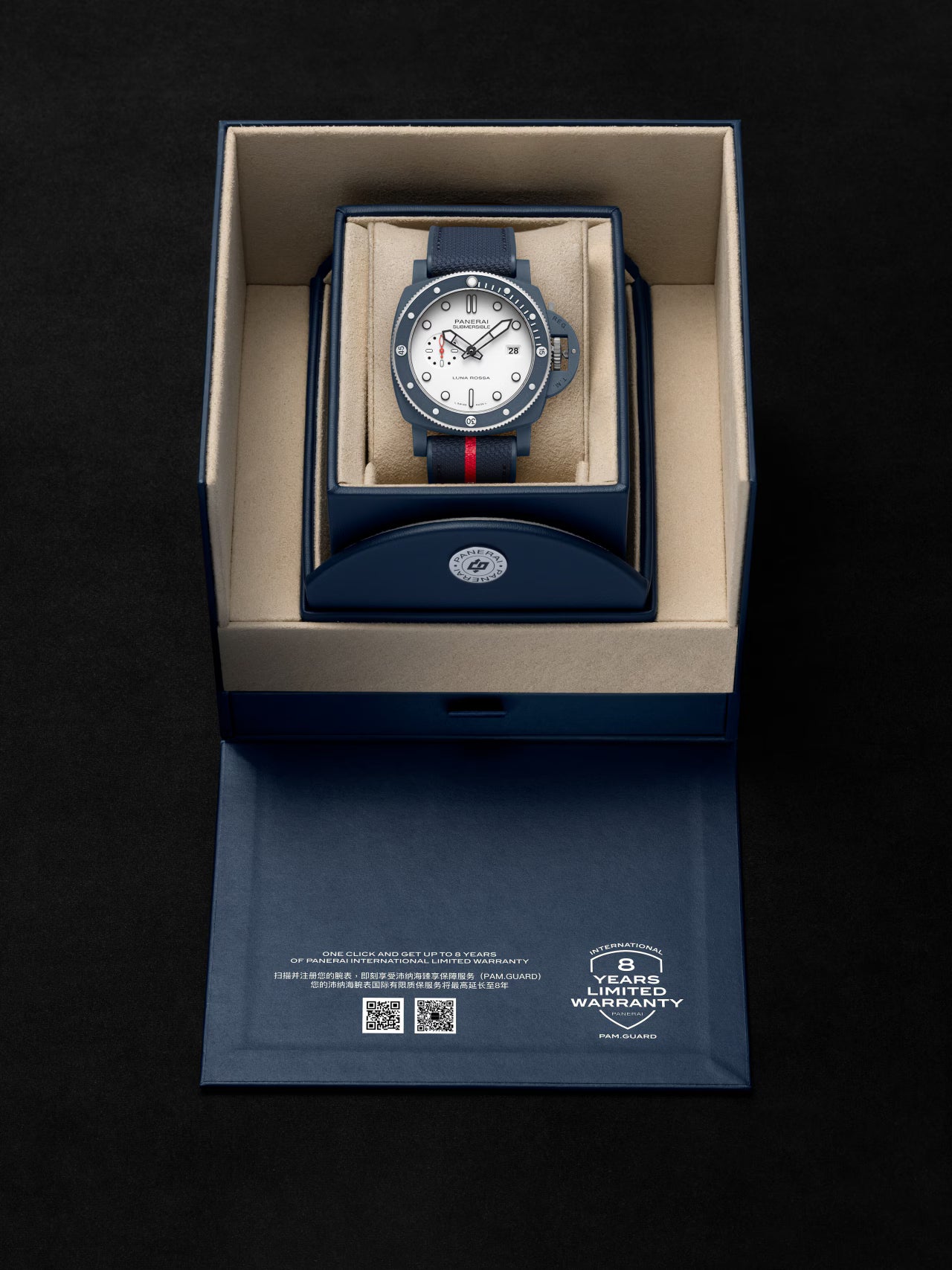 Submersible Luna Rossa 44mm, Ti-Ceramitech™ PAM01543 Panerai