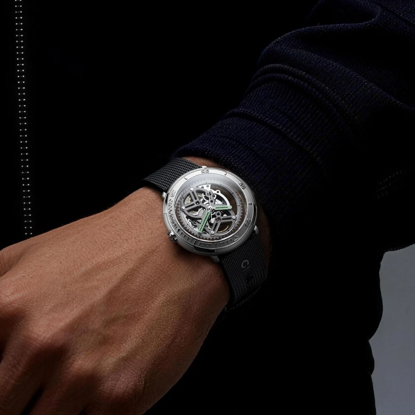 CIGA design RACING-INSPIRED AUTOMATIC SKELETON WATCH VECTOR Titanium CIGA design
