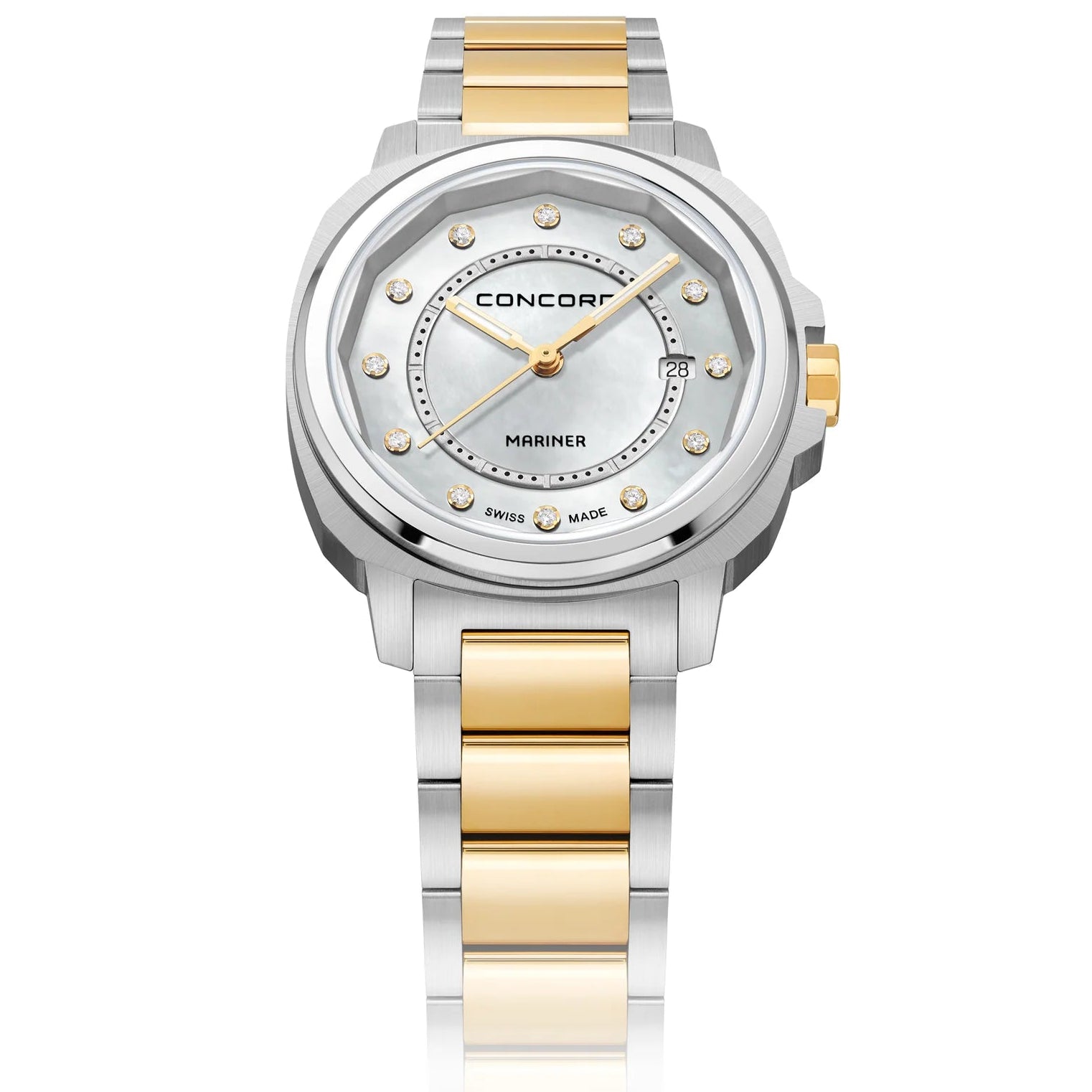 CONCORD LADIES WATCH SILVER TONE CASE QUARTZ
