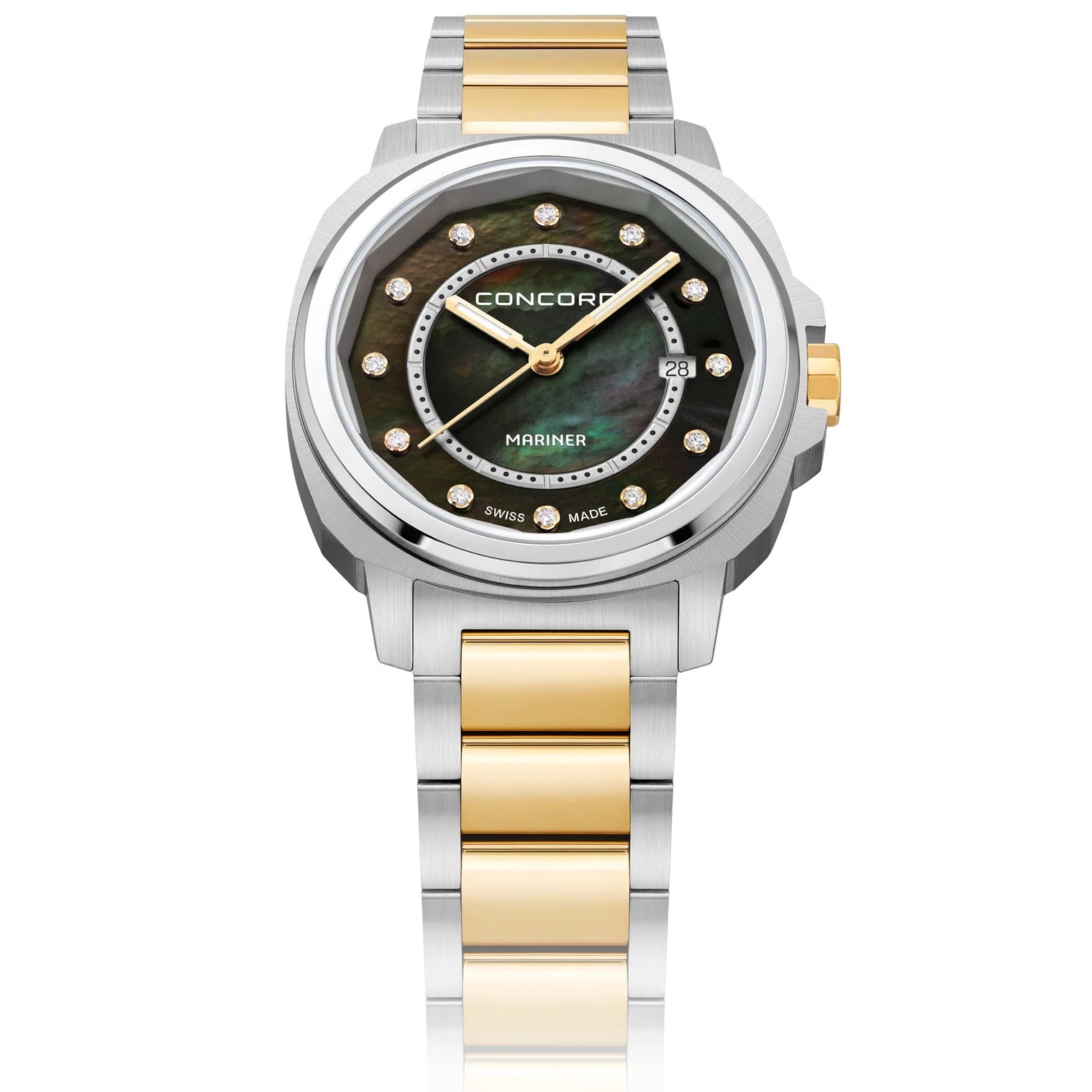 CONCORD LADIES WATCH SILVER TONE CASE QUARTZ