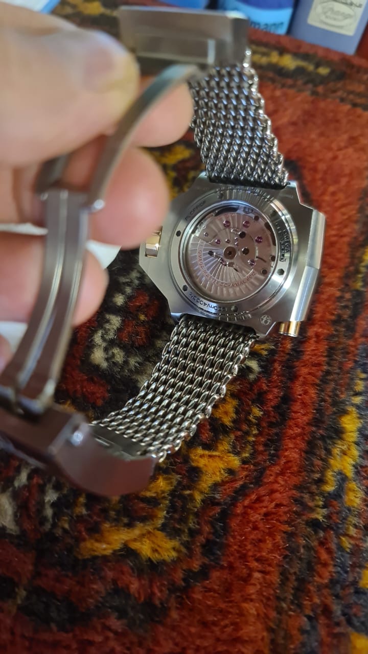 OMEGA SEAMASTER PLOPROF 1200M SEDNA™ GOLD ON TITANIUM - مستعملة بحالة ممتازة