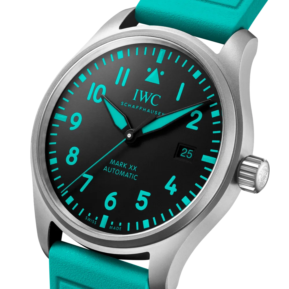 IWC Pilots Watch IW328210 Mark XX Mercedes-AMG PETRONAS Formula One TeamIWC Edition Titanium 40mm Black Dial