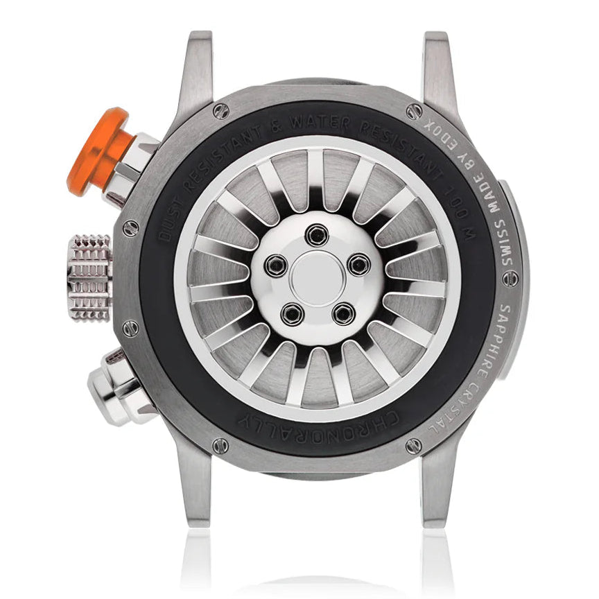 EDOX MEN'S CHRONORALLY X-TREME PILOT CHRONOGRAPH WATCH