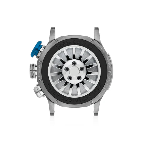 EDOX MEN'S CHRONORALLY CHRONOGRAPH 45 WATCH