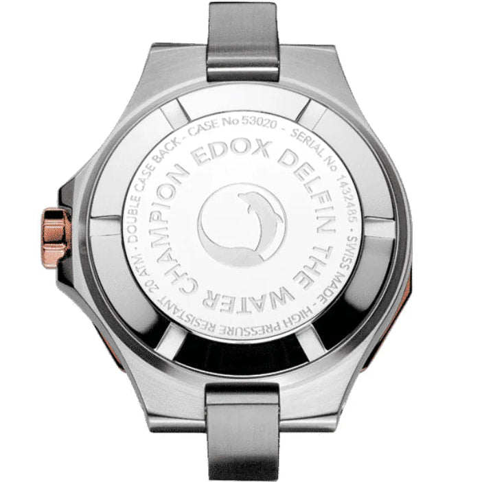 EDOX WOMEN'S DELFIN DIVER QUARTZ WATCH