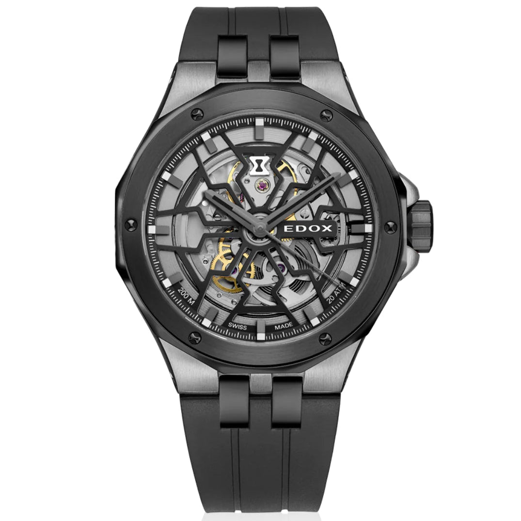 EDOX MEN'S DELFIN MECANO AUTOMATIC WATCH