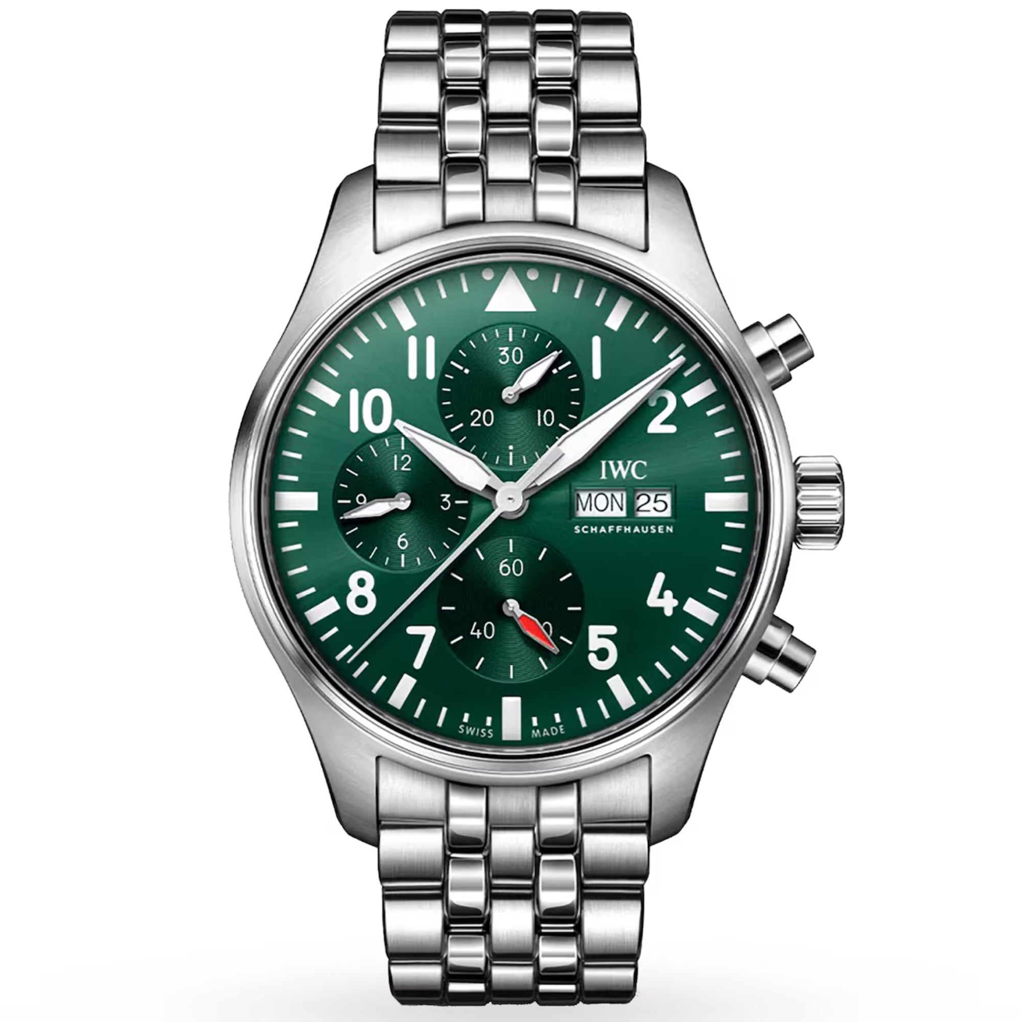 IWC Pilot’s Watch IW378006 Chronograph Edition “The Last Flight” Green Dial