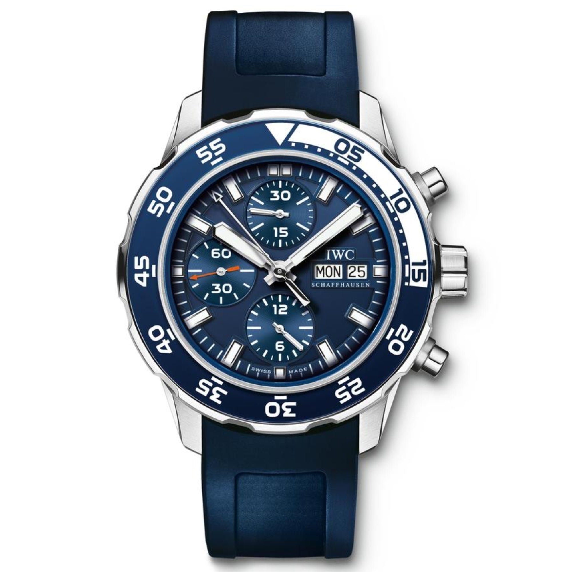 Iwc Aquatimer Chronograph Stainless Steel 44Mm Mens Watch