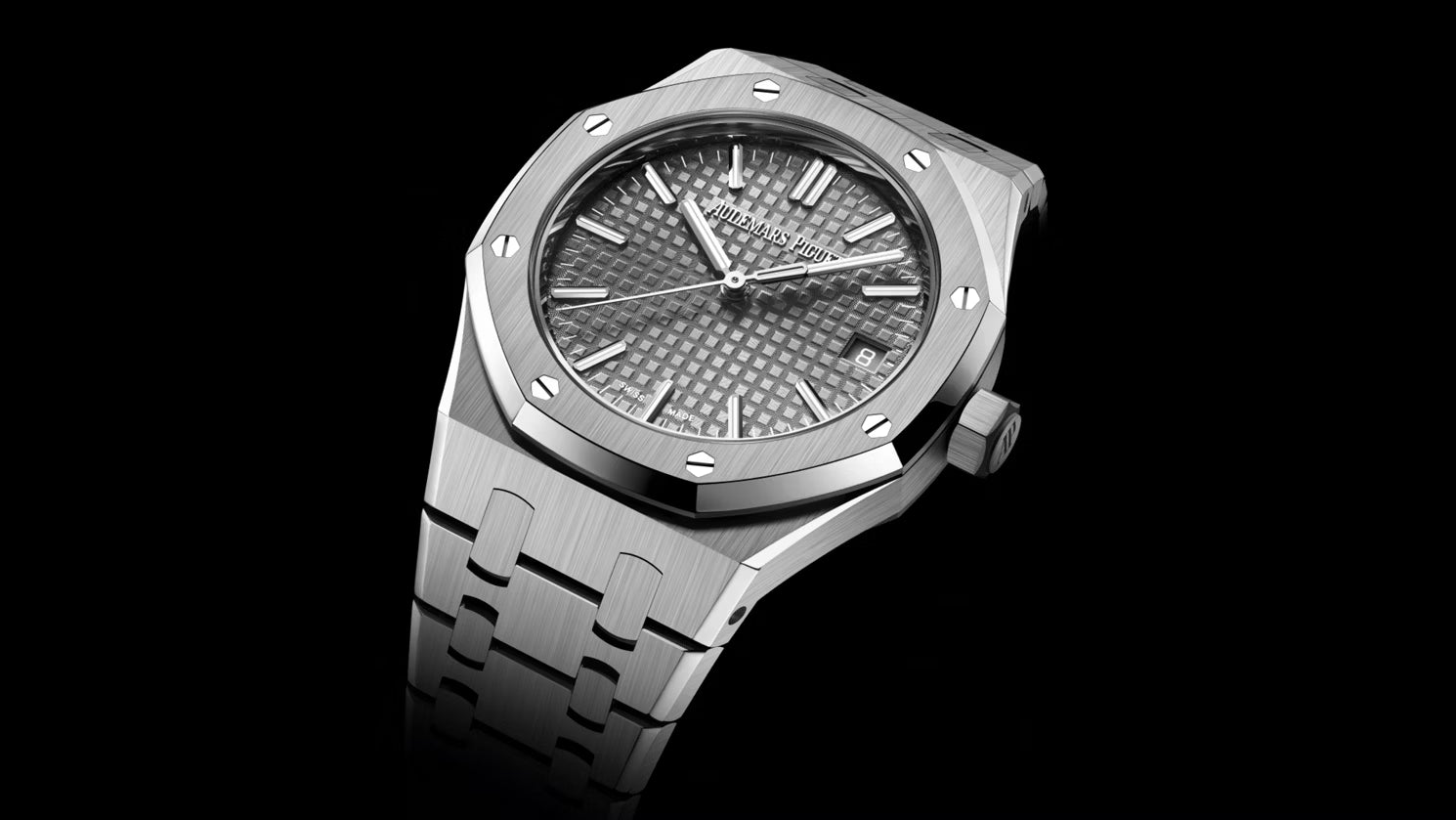 Audemars Piguet 15550ST.OO.1356ST.03 Royal Oak Selfwinding “50Th Anniversary” 37Mm Stainless Steel Ladies’ Watch