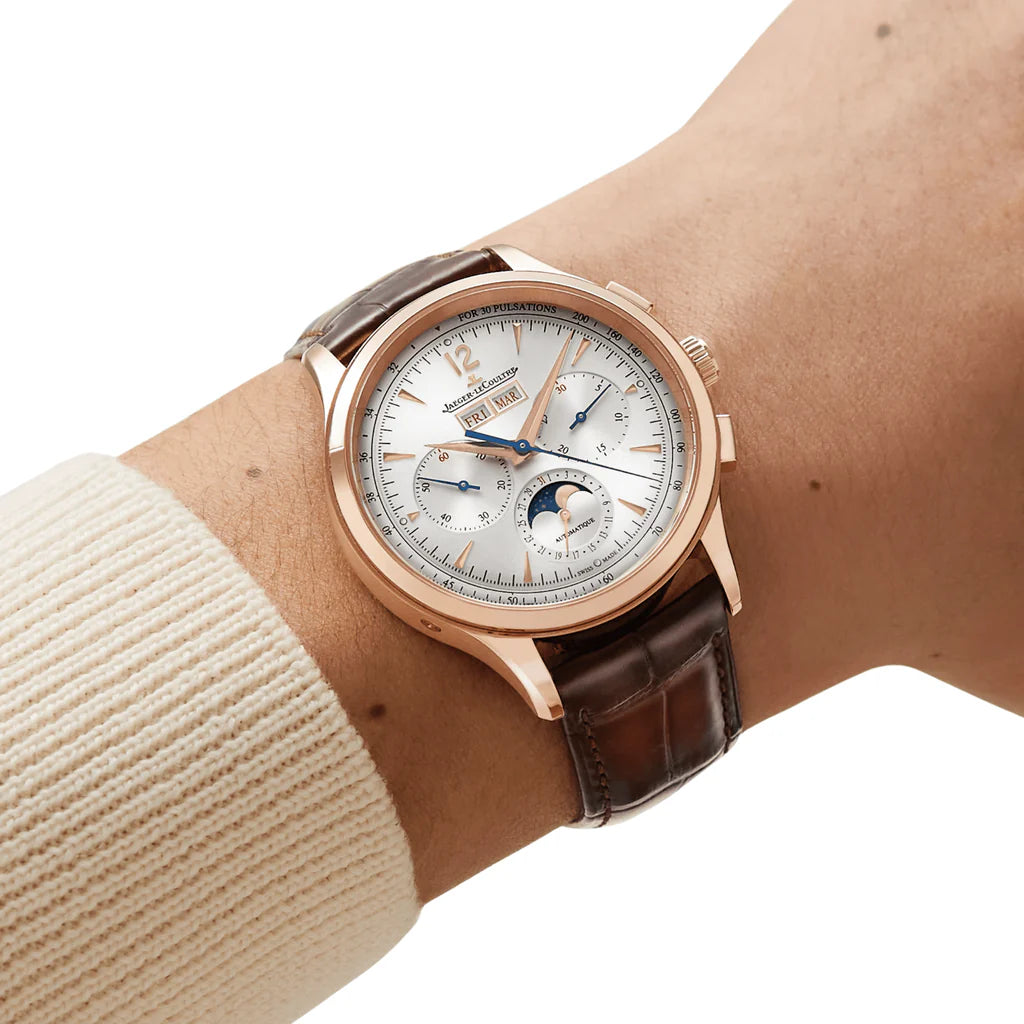 Master Control 40 mm Automatic Pink Gold Chronograph Calendar Watch Jaeger-LeCoultre