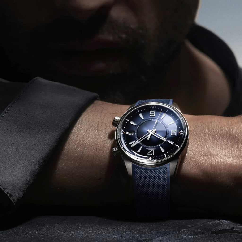 Polaris 42 mm Automatic Steel Date Watch Jaeger-LeCoultre