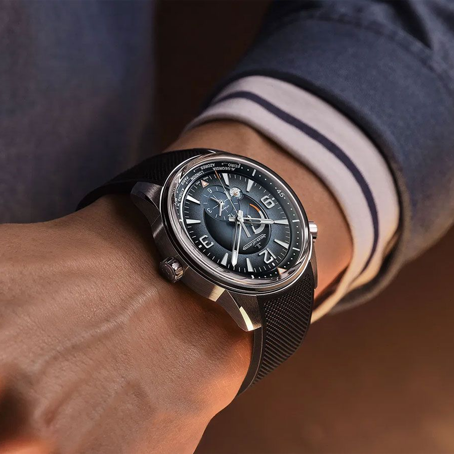 Polaris 42 mm Automatic Stainless Steel Geographic Watch Jaeger-LeCoultre