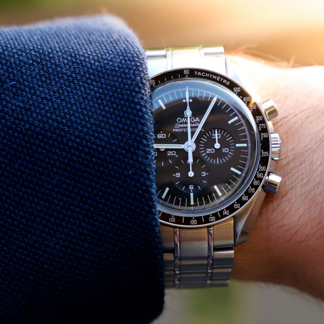 Omega Speedmaster Professional Moon Watch – Hesalite – Unworn – Full Set – 1861 Caliber - Azzam Watches