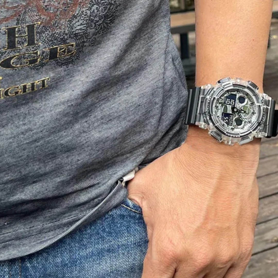 Casio - GA-100SKC-1ADR - Azzam Watches