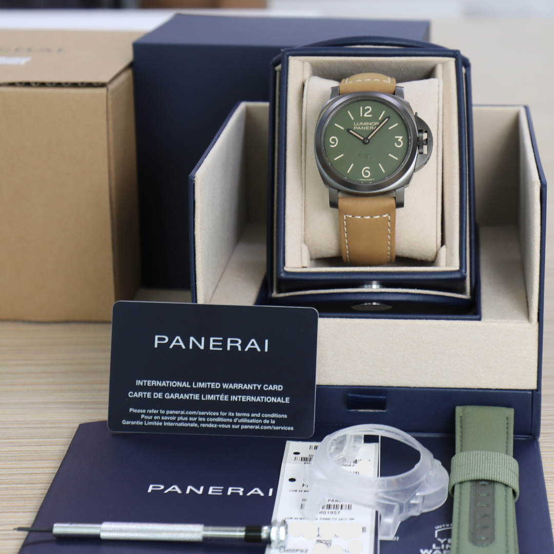 Panerai Luminor – Kuala Lumpur Boutique Edition 140pcs – Titanium DLC – 8 Days – New – Full Set - Azzam Watches