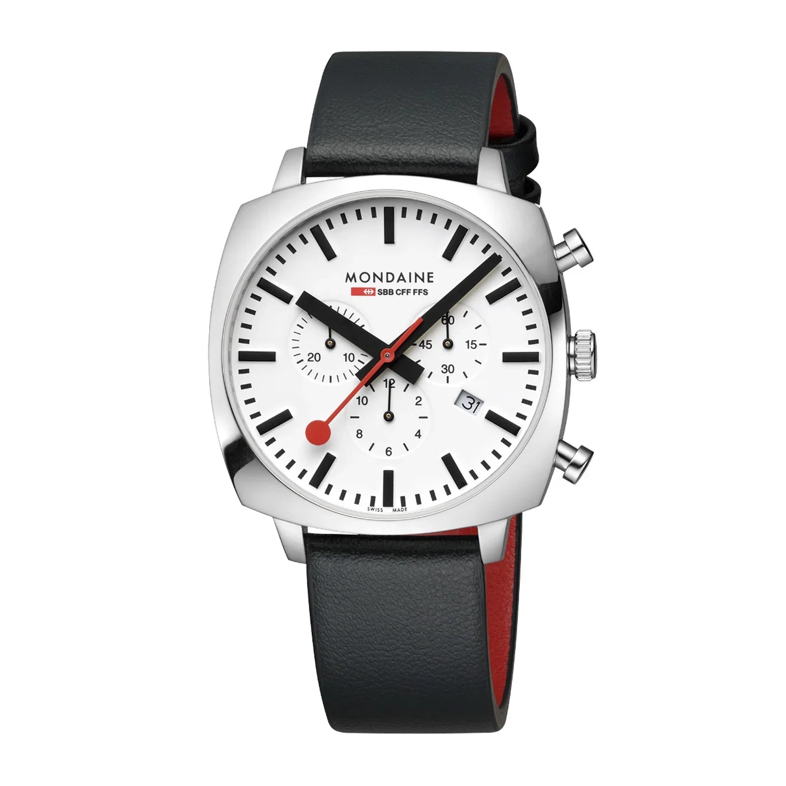 Grand Cushion 41mm Chronograph MSL.41410.LBV.SET Mondaine