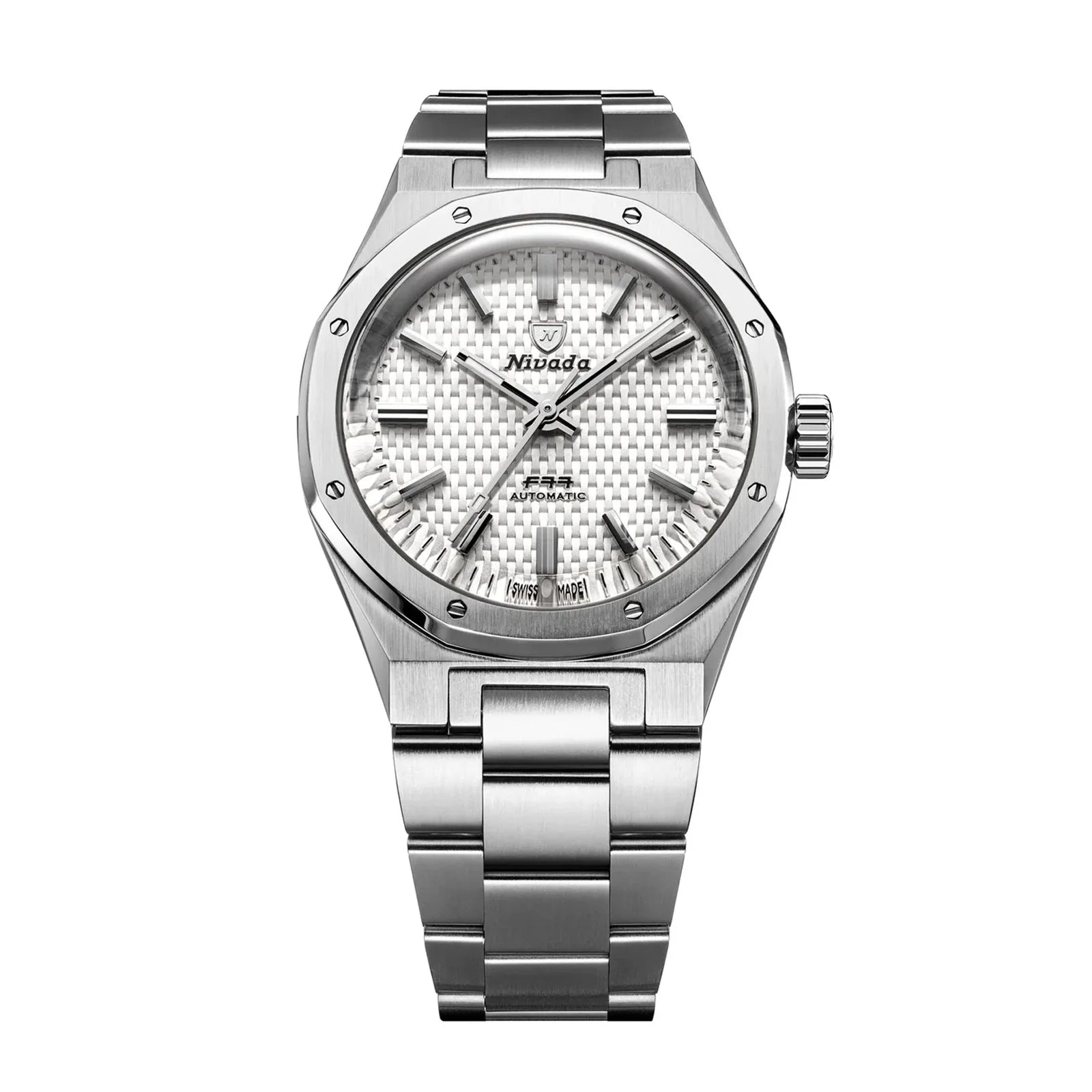 F77 SST White MK2 - 38mm Nivada Grenchen