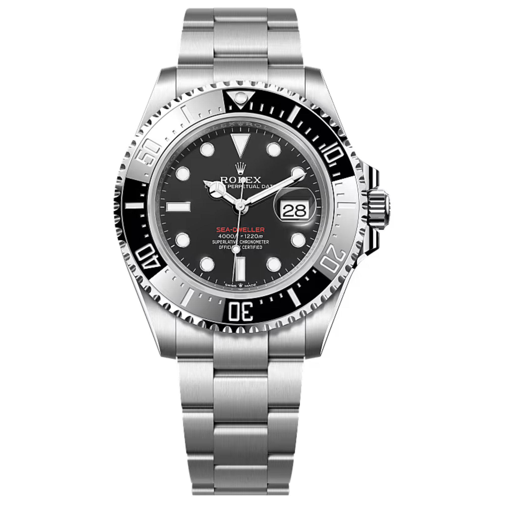 Rolex Sea Dweller 126600-0002 Perpetual Black Dial 43mm Stainless Steel Men’S Watch