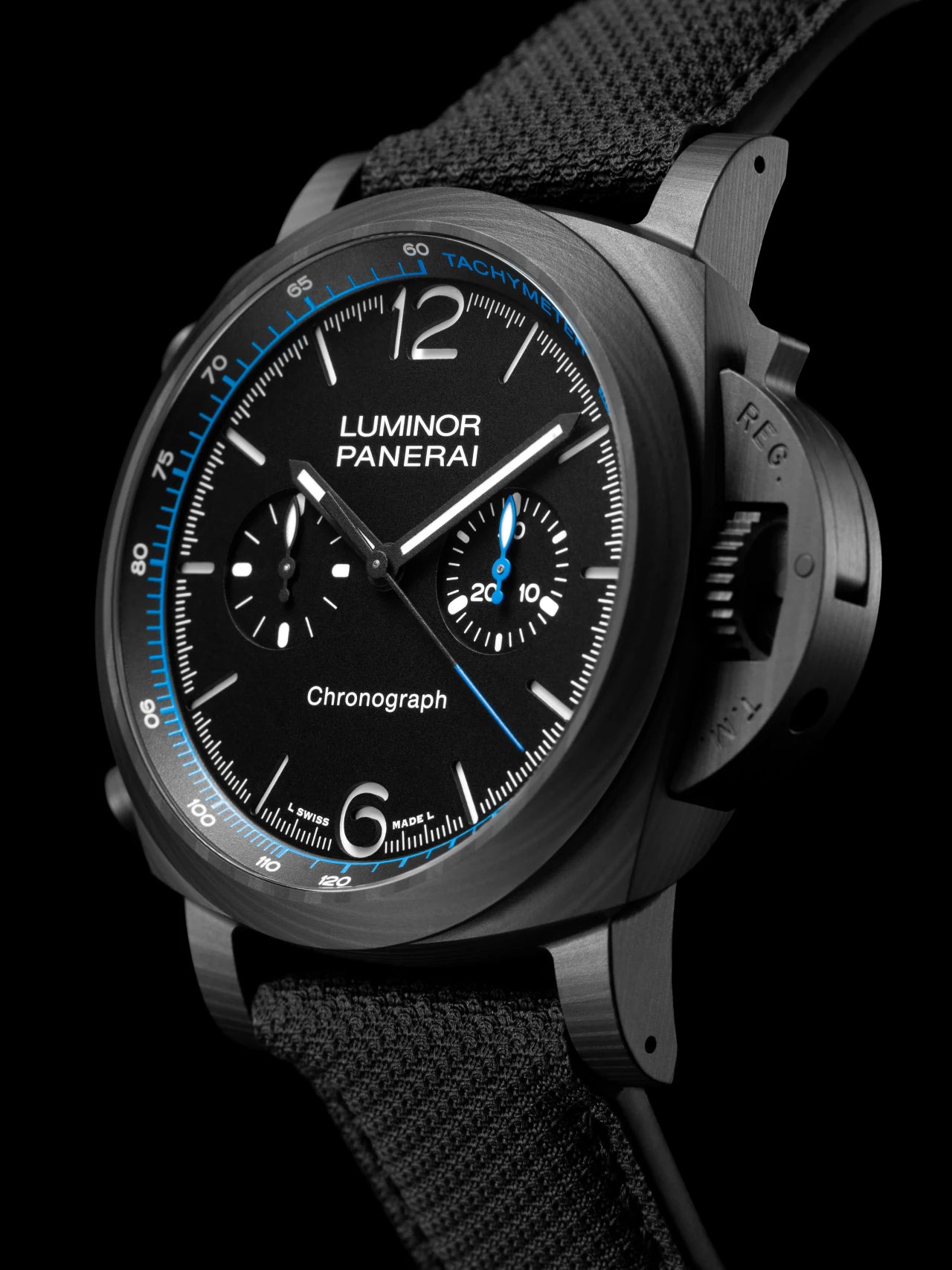 Luminor Chrono 44mm, Carbotech™ PAM01219 Panerai